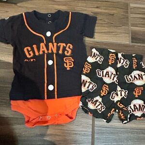 SF Giants Baby Onesie